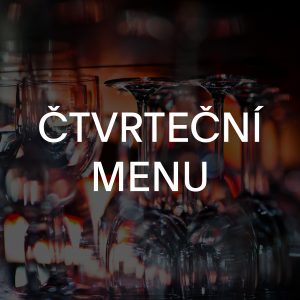 Čtvrteční menu - 23/10/2025