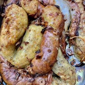 Vepřová bachora se škvarky